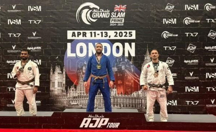Jiujitsu | Manuel Permuy se impone también en la importante cita del AJP World Tour en londres
