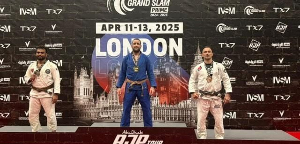 Jiujitsu | Manuel Permuy se impone también en la importante cita del AJP World Tour en londres
