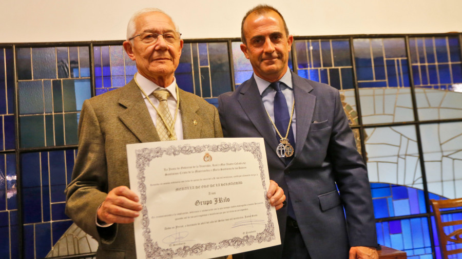 Rilo y San Julián reciben el homenaje de la Cofradía de Dolores