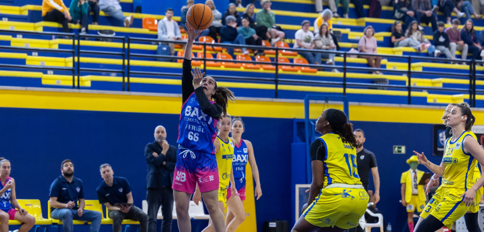 El Baxi Ferrol cae contra el Spar Gran Canaria y se cita en playoffs con el Girona (80-60)