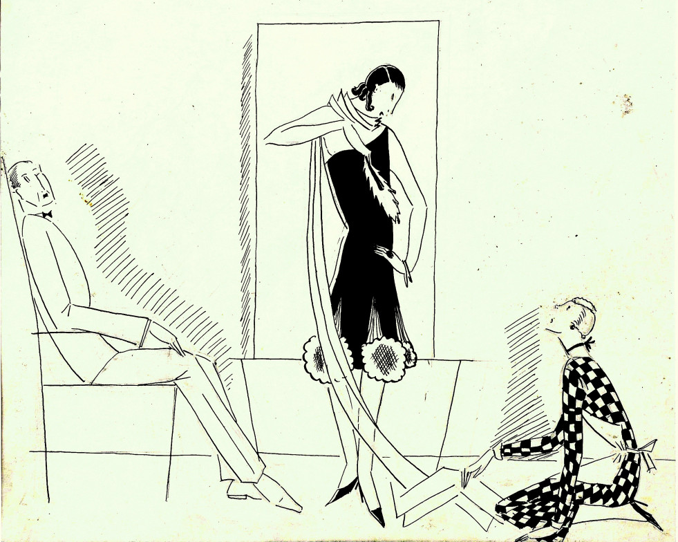 La moda a través de los ojos de Dodo, ilustradora Art Déco