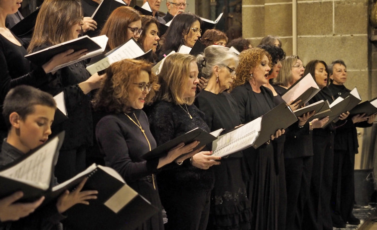 El coro Diapasón pone el broche de oro al IV Ciclo Internacional de Música Sacra