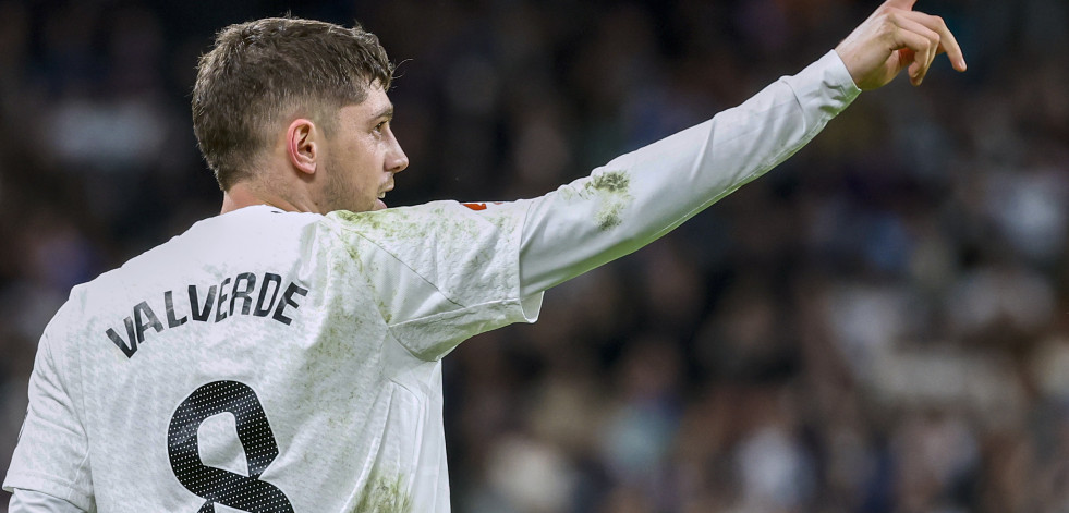 Un tanto de Fede Valverde rescata al Real Madrid (1-0)