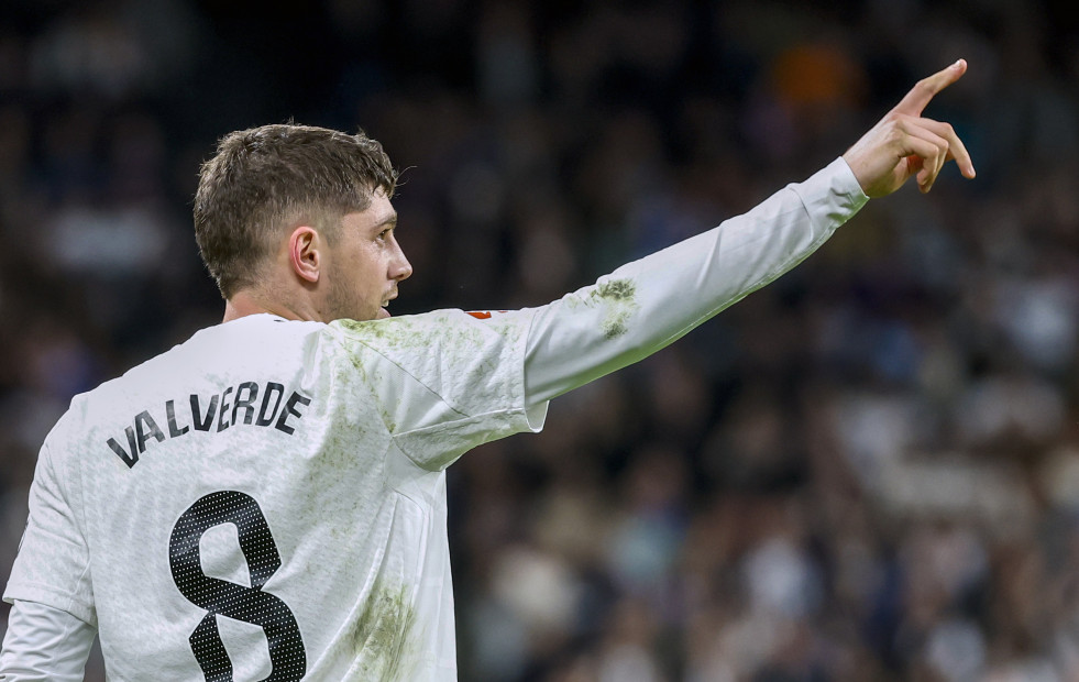 Un tanto de Fede Valverde rescata al Real Madrid (1-0)