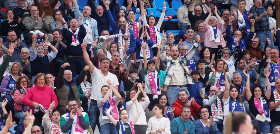 El Baxi Ferrol despacha 1.374 entradas para los playoffs en el segundo día de venta
