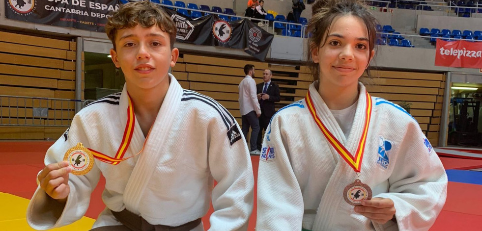 Hugo López y Alba Bollo, favoritos en el Nacional infantil de judo