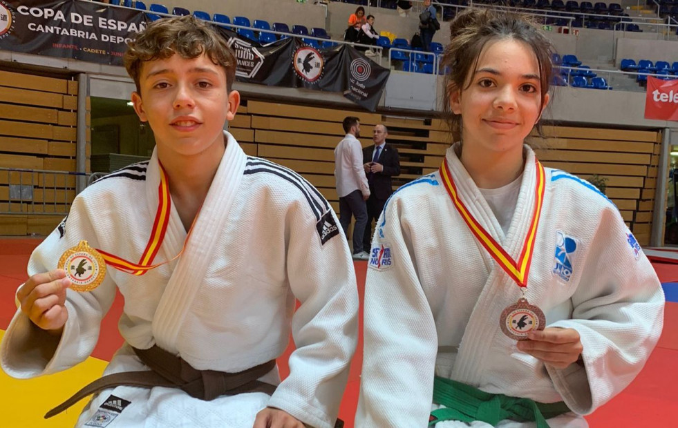 Hugo López y Alba Bollo, favoritos en el Nacional infantil de judo