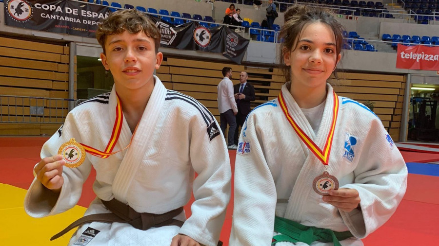 Hugo López y Alba Bollo, favoritos en el Nacional infantil de judo