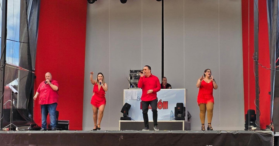Grupo Pasión, Panamá y Zona Zero, en las fiestas de San Xurxo de Ferrol