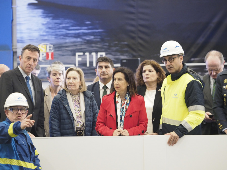 La tercera fragata F-110 comienza a hacerse realidad en Navantia Ferrol