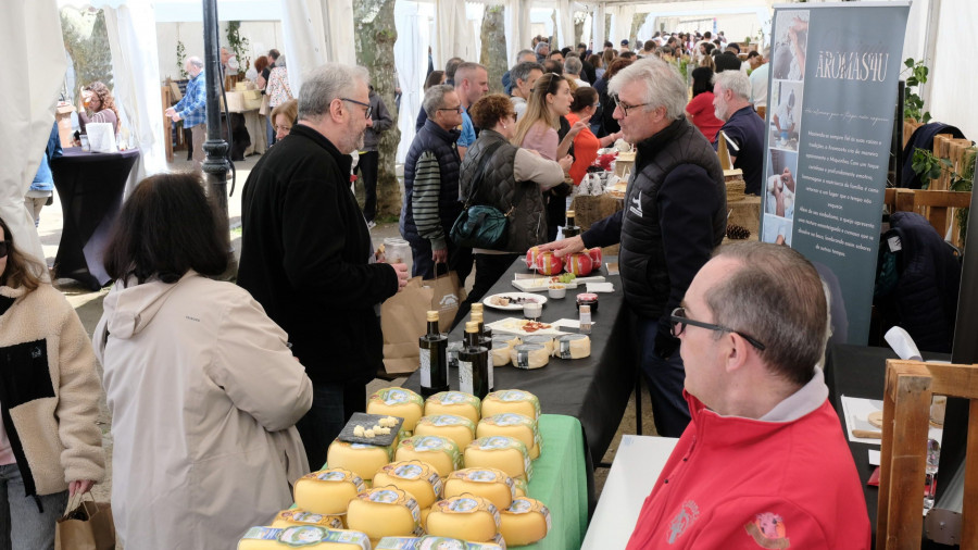 Segunda jornada para los amantes del queso, este domingo en Pontedeume, con MercaQueixo
