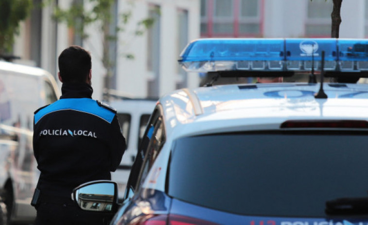 Persecución policial en Caranza a medianoche