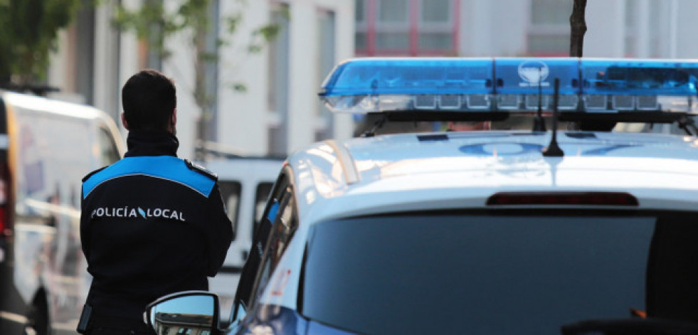 Persecución policial en Caranza a medianoche