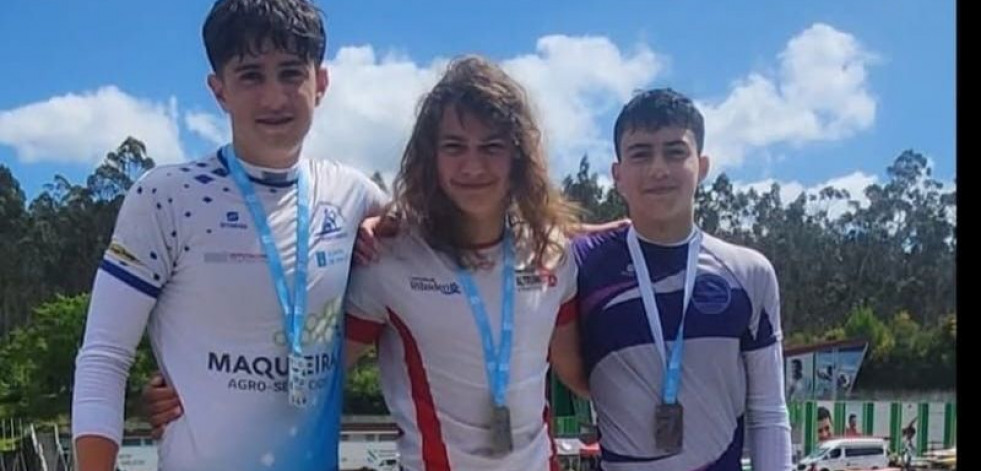 El pontés Daniel Ferro abre el medallero infantil