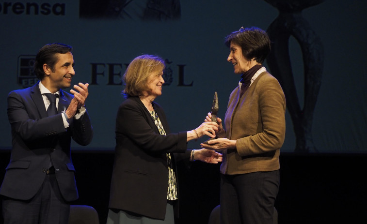 El Sindicato de Periodistas Palestinos recibe el premio Xornalistas Liberdade de Prensa