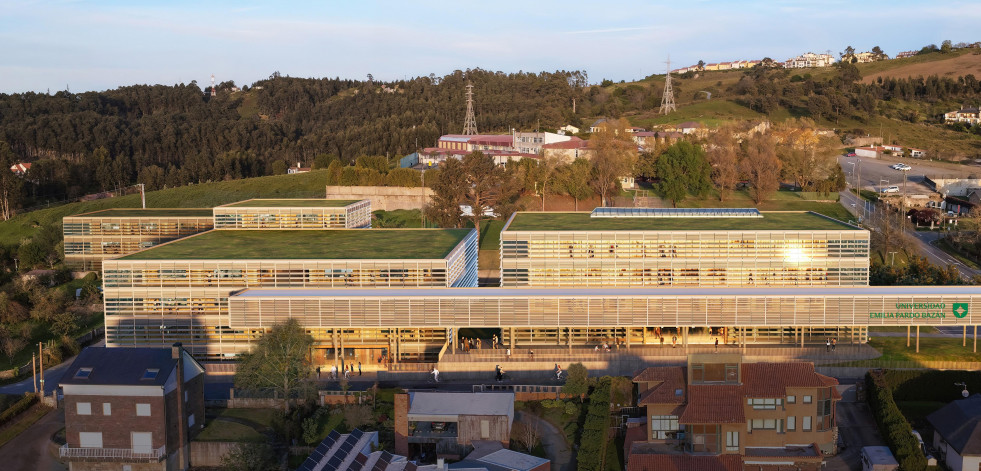 La Universidad Emilia Pardo Bazán,  un campus de impacto internacional
