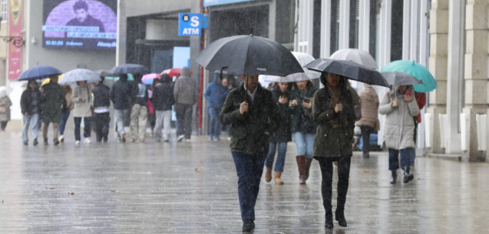 A Coruña, segunda provincia gallega que más incidencias registró por las tormentas y lluvias del viernes