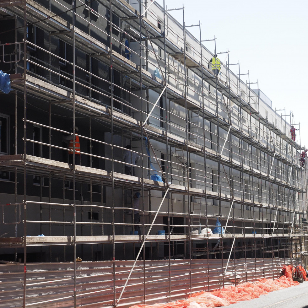 Próximo corte de tráfico en la carretera de A Gándara por las obras de acometida de agua de la nueva residencia de mayores