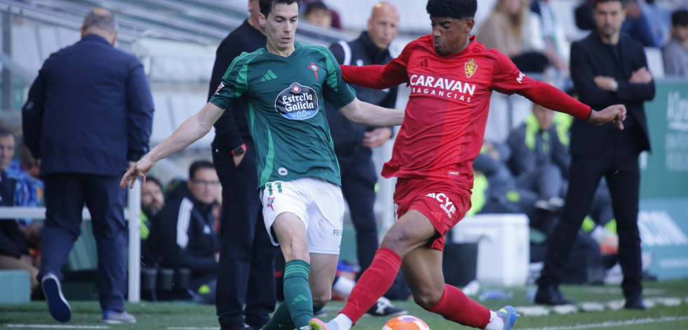 Nacho Sánchez, jugador del Racing de Ferrol: “Que en la primera jugada te metan es un mazazo fuerte”