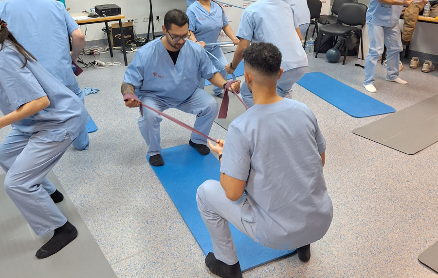 Ribera Juan Cardona abre su “Escuela de la Espalda” para pacientes