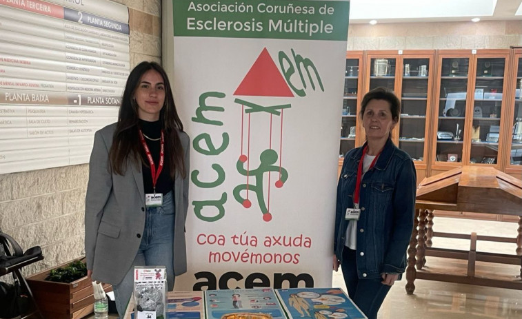 El Día Mundial de la Esclerosis Múltiple contará con mesas informativas en el Hospital Naval de Ferrol