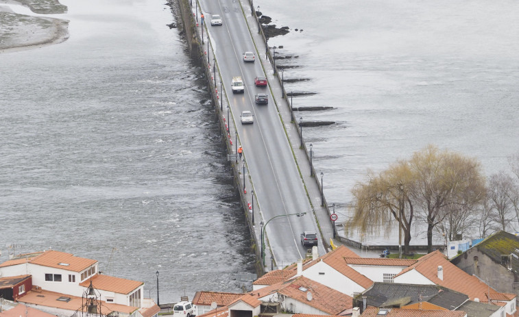 El Gobierno destaca “o impulso á mobilidade” de las obras del puente entre Pontedeume y Cabanas