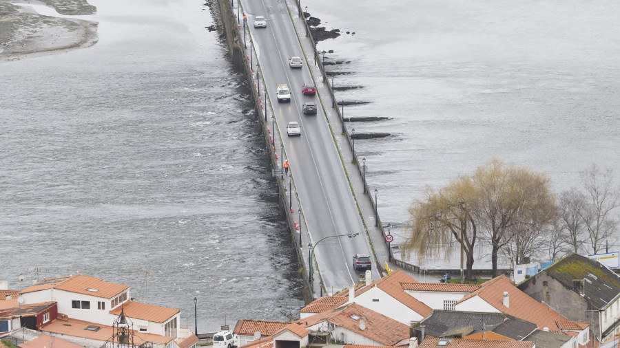 El Gobierno destaca “o impulso á mobilidade” de las obras del puente entre Pontedeume y Cabanas