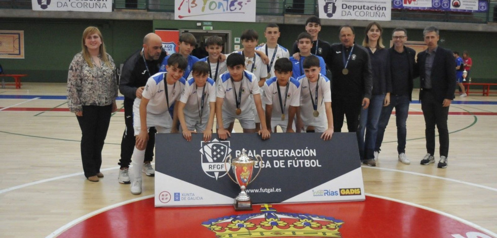 El Prink O Parrulo Ferrol infantil conquista el título liguero