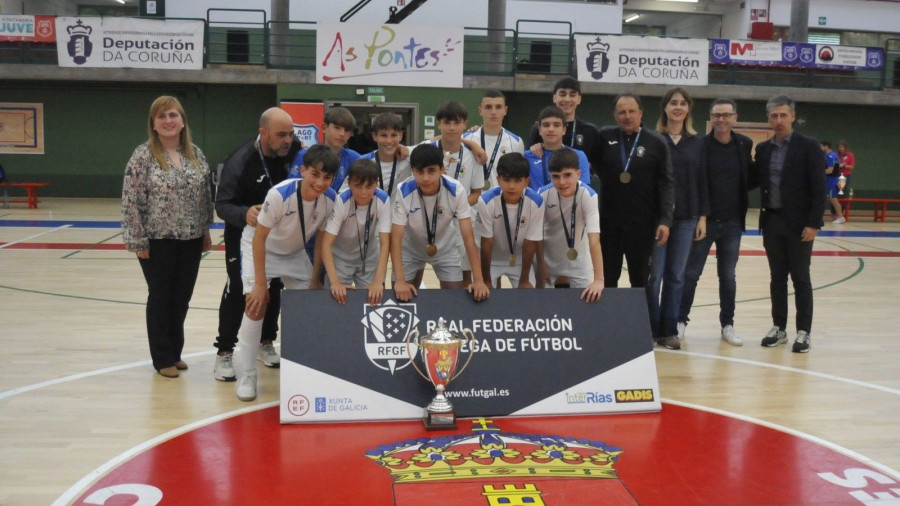 El Prink O Parrulo Ferrol infantil conquista el título liguero