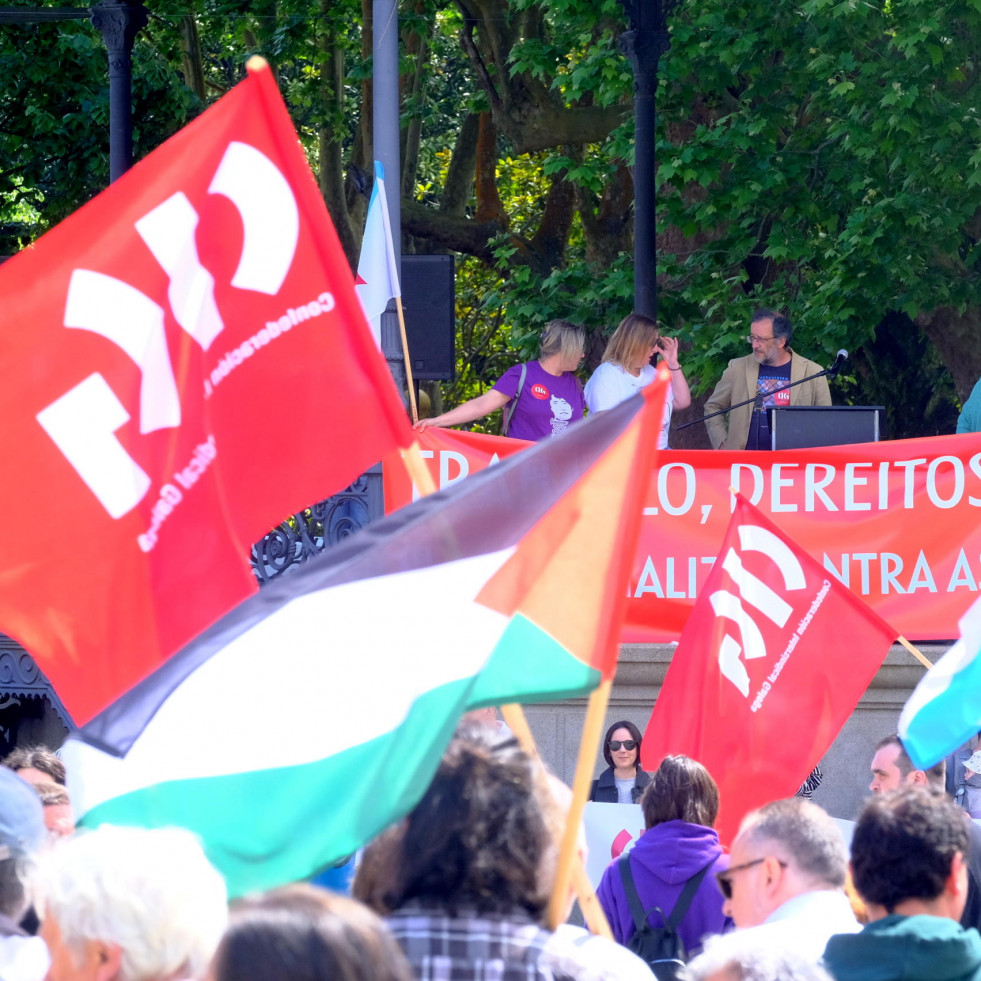 La CIG convoca este miércoles una movilización en el Arsenal por los salarios del personal civil