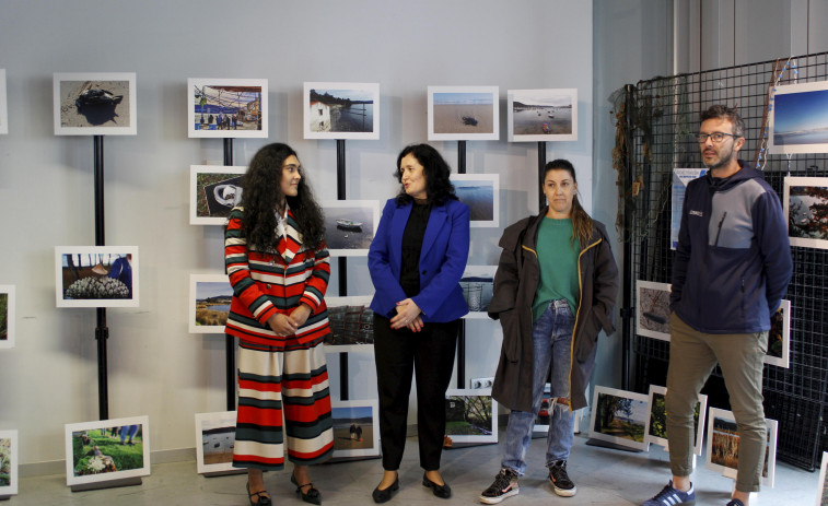 As fotografías da Asociación Saúde Mental Ferrol, Eume e Ortegal comezan a súa ruta no Campus