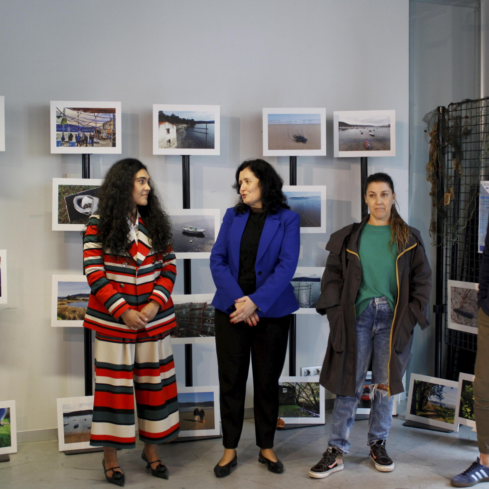 As fotografías da Asociación Saúde Mental Ferrol, Eume e Ortegal comezan a súa ruta no Campus