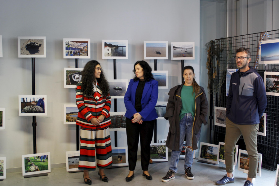 As fotografías da Asociación Saúde Mental Ferrol, Eume e Ortegal comezan a súa ruta no Campus