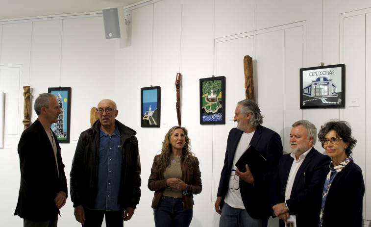 A mostra que une os “Espelliños” de Loureiro e os “Trasgonautas” de Beceiro xa está en Curuxeiras