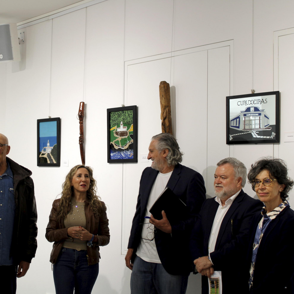 A mostra que une os “Espelliños” de Loureiro e os “Trasgonautas” de Beceiro xa está en Curuxeiras