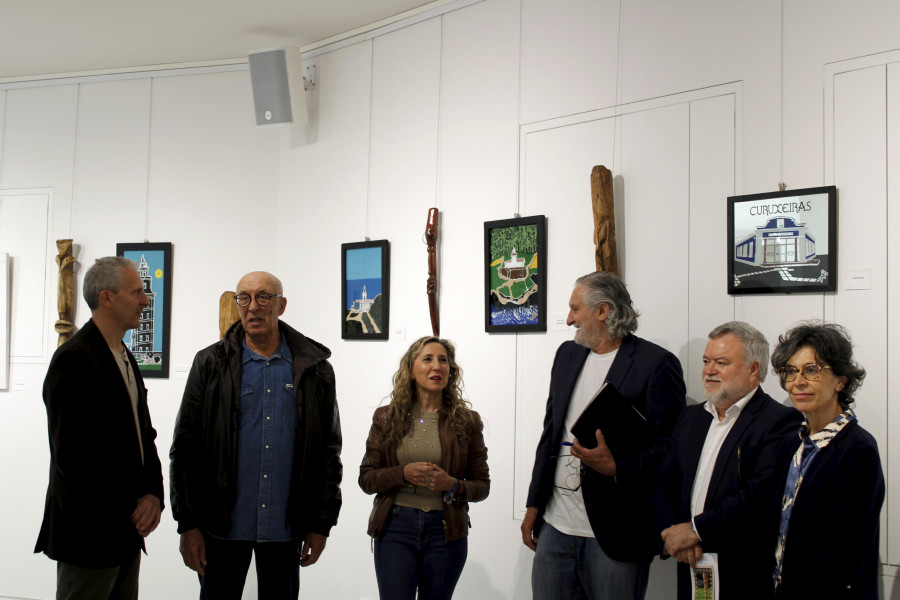 A mostra que une os “Espelliños” de Loureiro e os “Trasgonautas” de Beceiro xa está en Curuxeiras