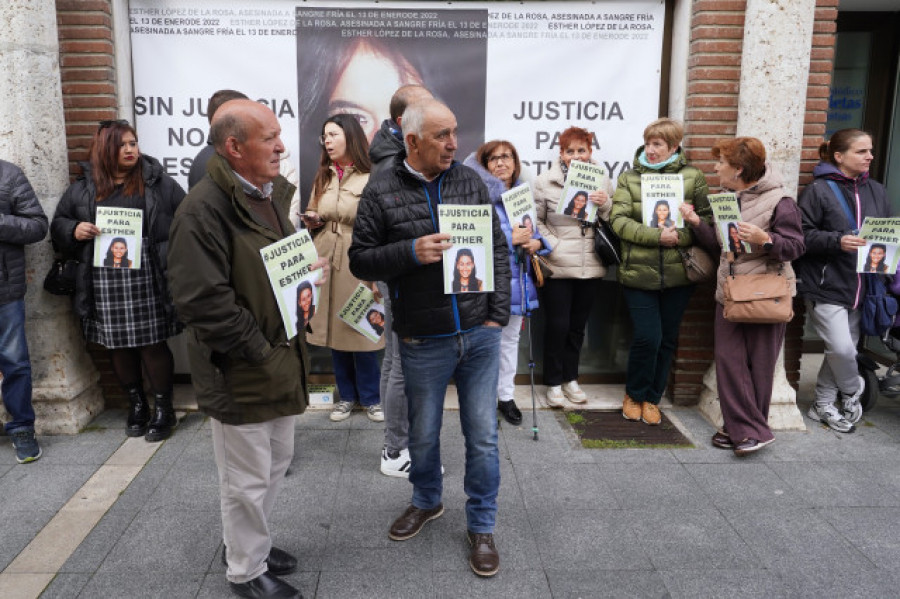 La familia de Esther López reclama la apertura del juicio oral frente al juzgado