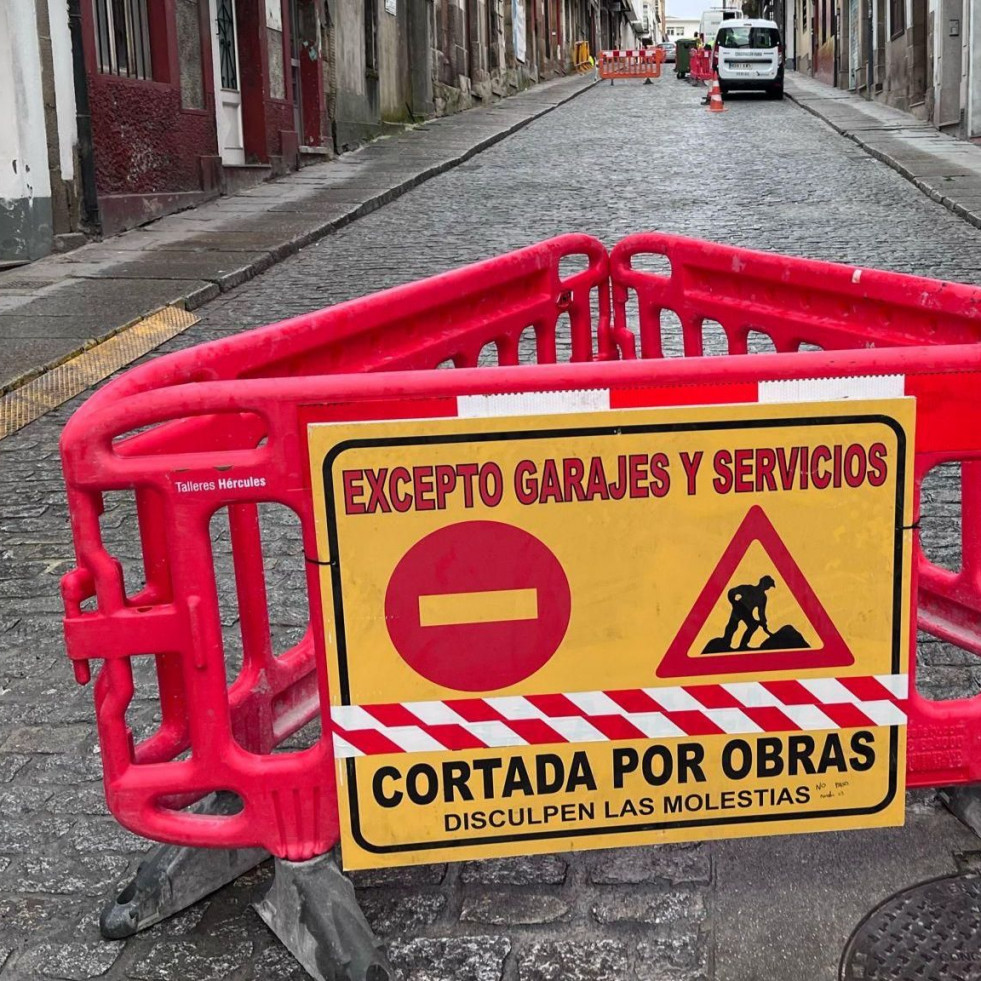 Nuevo corte de tráfico en el centro de Ferrol este jueves