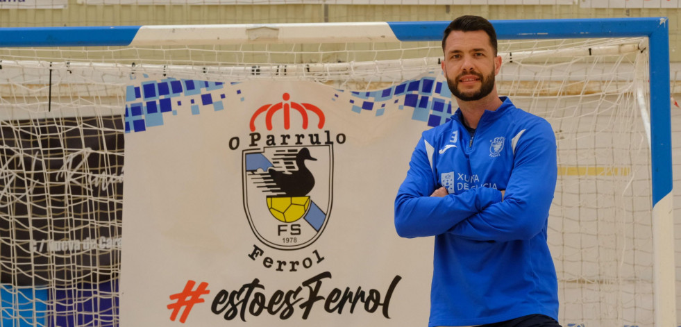Víctor Montes, jugador de O Parrulo Ferrol: “Ahora mismo tengo la sensación de que este equipo no tiene techo”