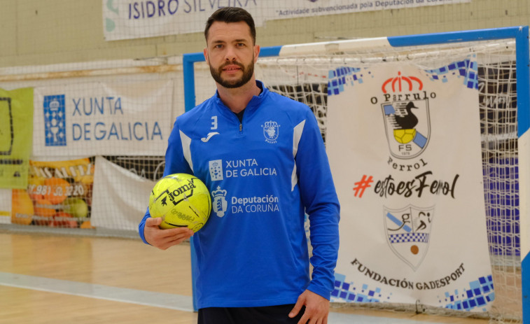 Víctor Montes confirma el buen ambiente en O Parrulo Ferrol: “La sintonía bromista es el motor del vestuario”