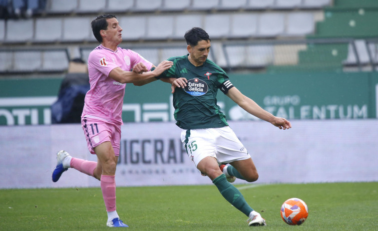 David Castro, jugador del Racing de Ferrol:  “O obxectivo agora en Primeira RFEF vai ser máis claro”