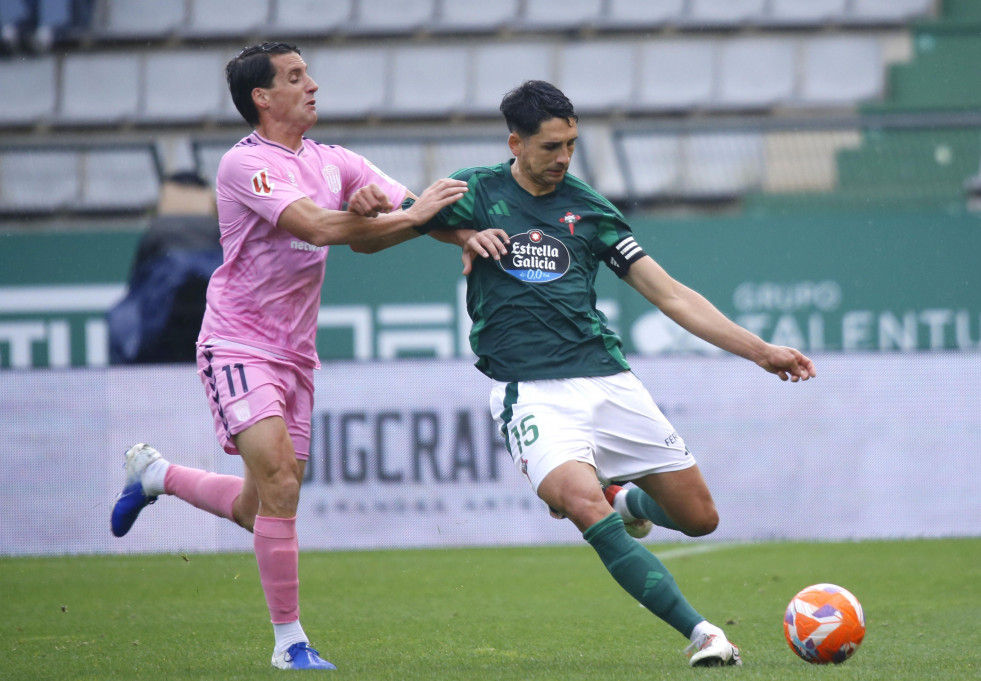 David Castro, jugador del Racing de Ferrol:  “O obxectivo agora en Primeira RFEF vai ser máis claro”
