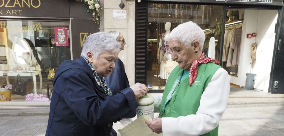 Ferrol se vuelca con la Asociación Española contra el Cáncer