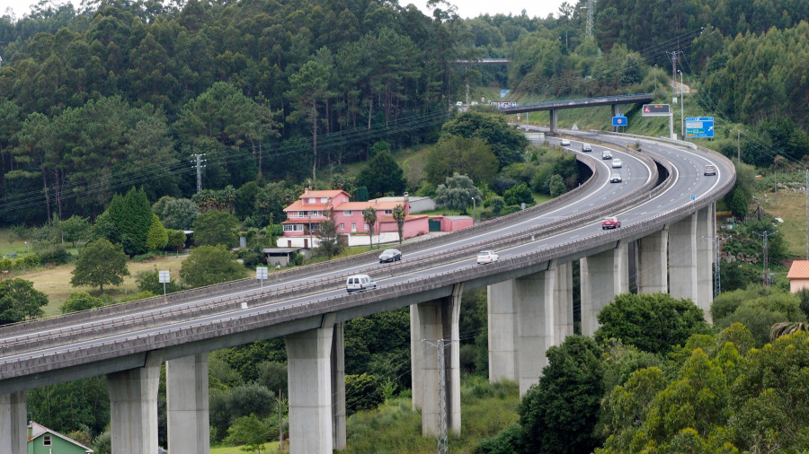 Las obras en la AP-9 cortarán carriles en los túneles de Cabanas, Fene y Pontedeume
