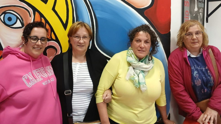 Las trabajadoras del SAF de Narón exigen mejoras en la actual situación laboral