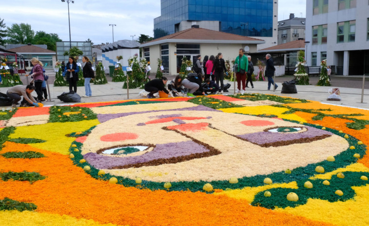 Narón dio la bienvenida a la primavera con sus Maios