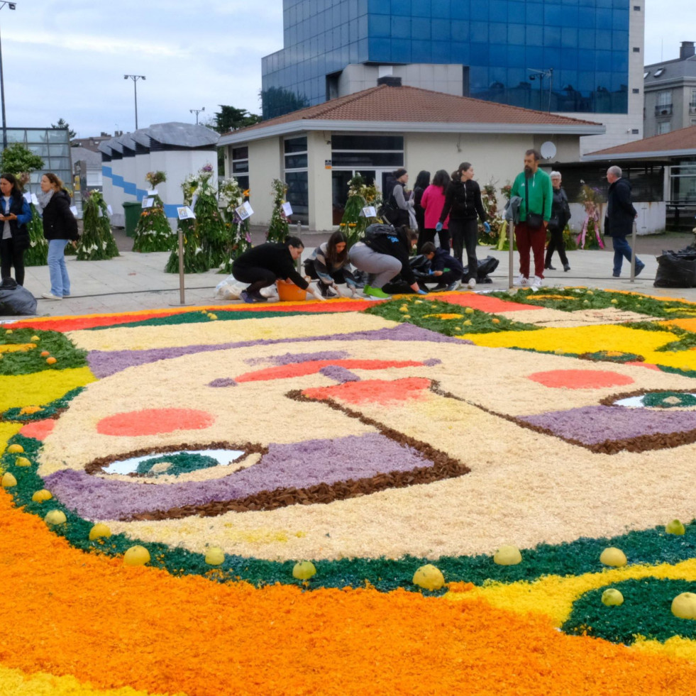 Narón dio la bienvenida a la primavera con sus Maios