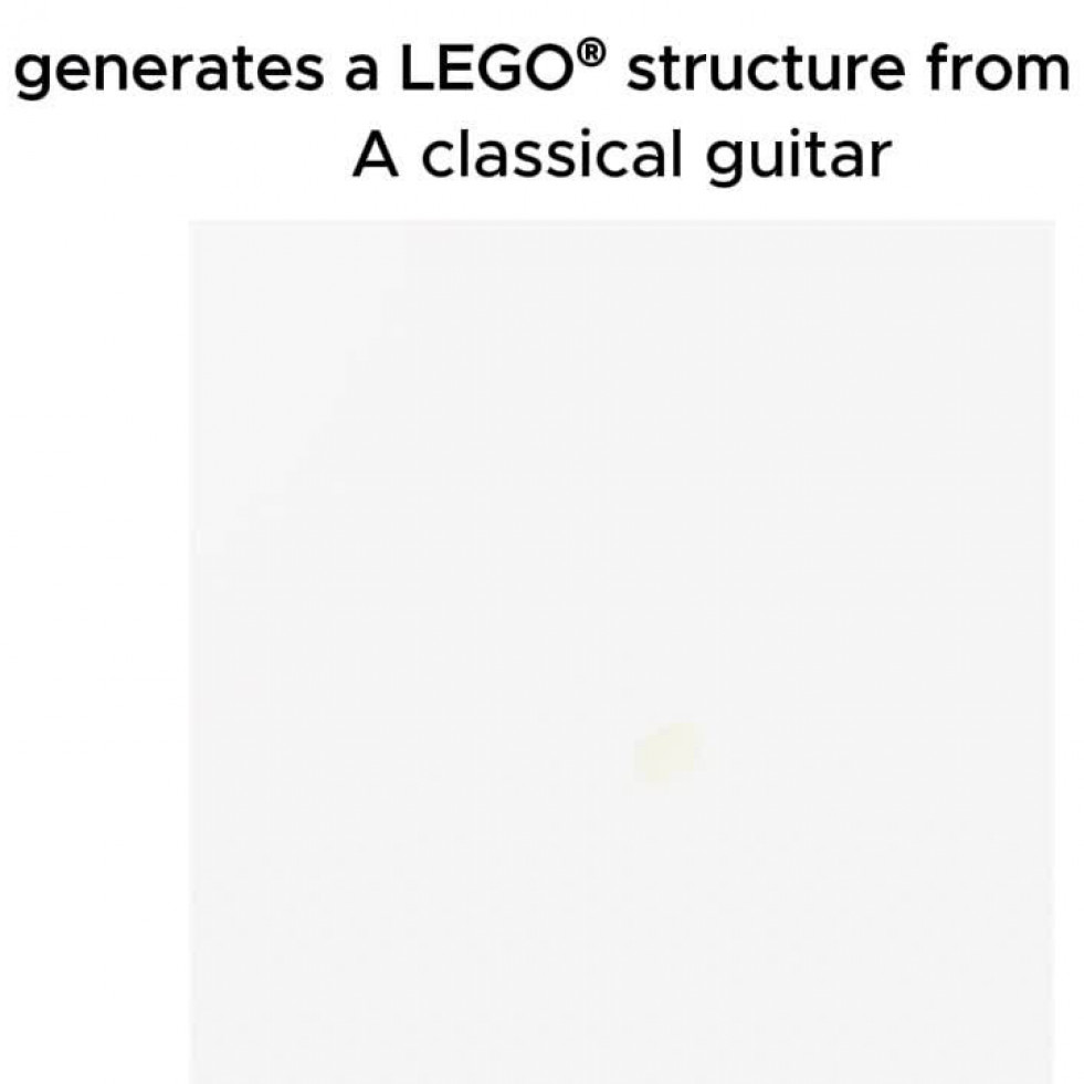 Desarrollan un modelo de IA para la generación de estructuras de Lego estables a partir de lenguaje natural