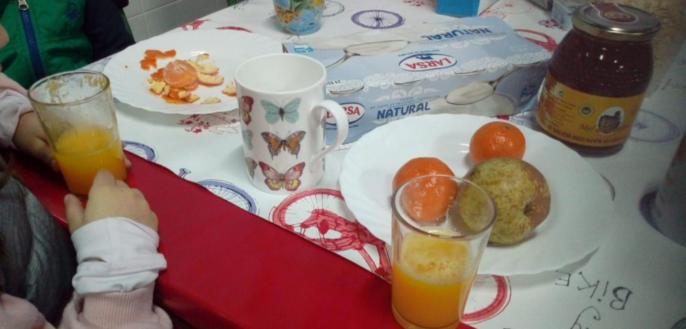 Últimos días para anotarse en los Almorzos na Escola de Ortigueira