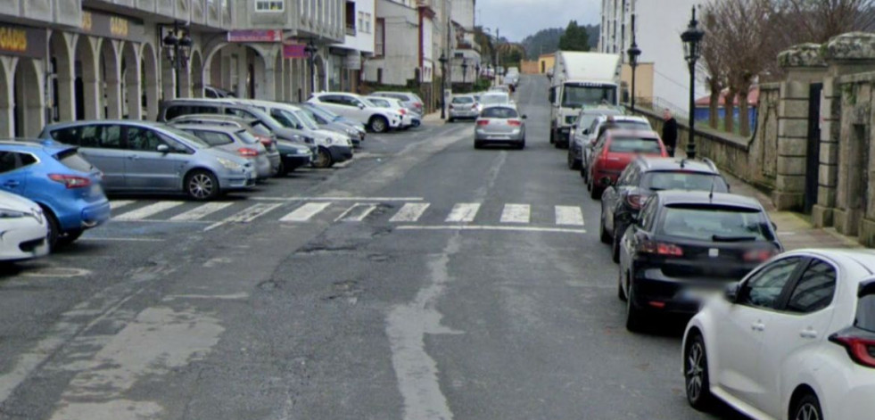 Pontedeume da un paso más para humanizar la avenida de Ferrol
